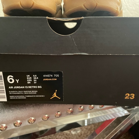 Nike Air Jordan Retro 13 “Wheat” size 6Y (women’s size 8) Preowned - Picture 8 of 8